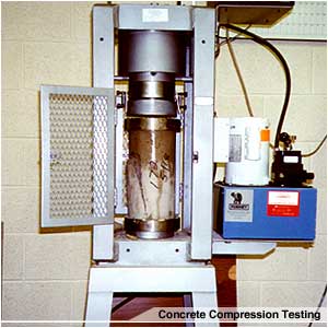 Concrete Compression Testing